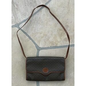 Authentic Vintage Gucci Micro GG Clutch Hand Bag Shoulder Bag Crossbody 2way
